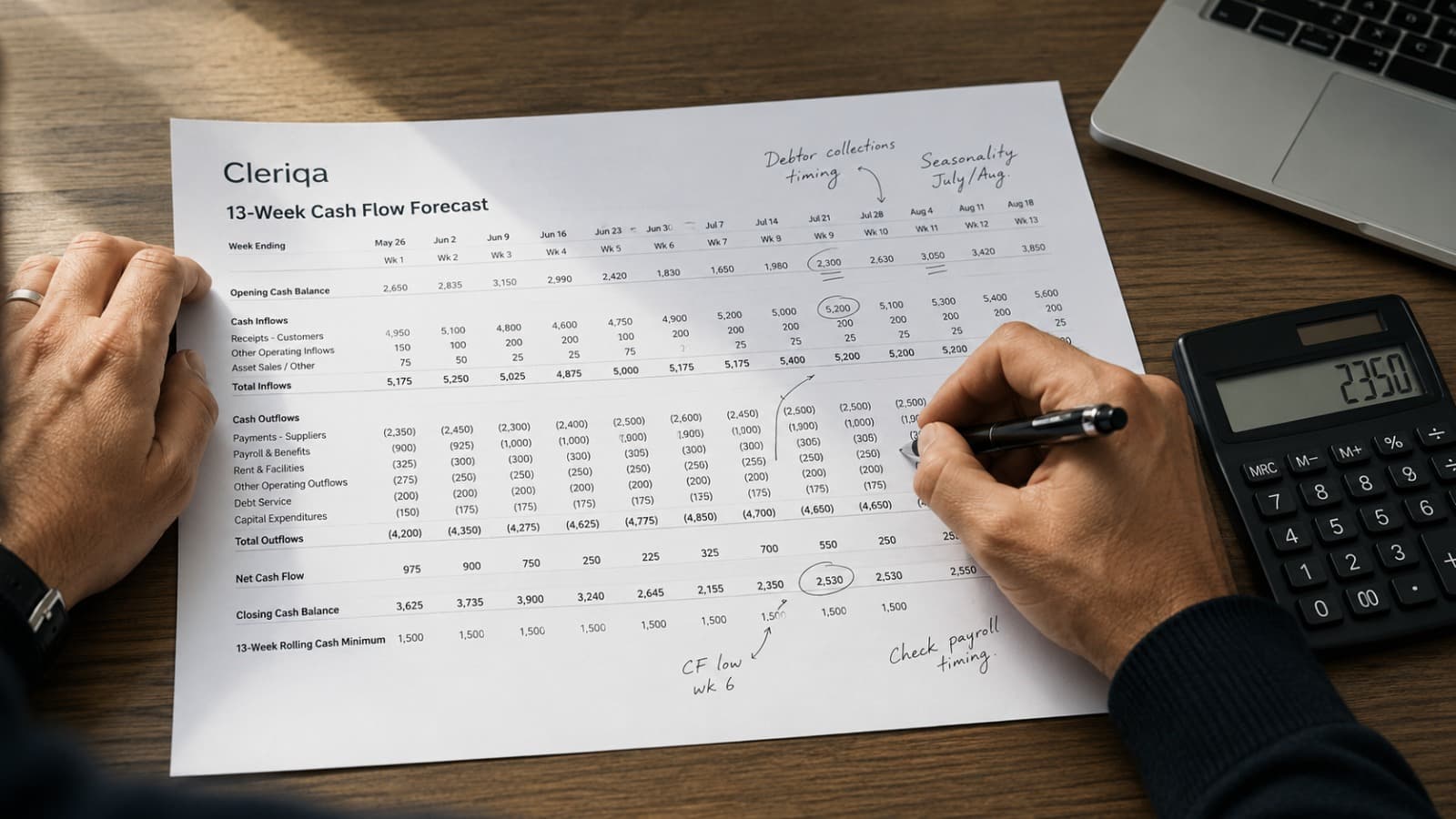 CFO finance analytics